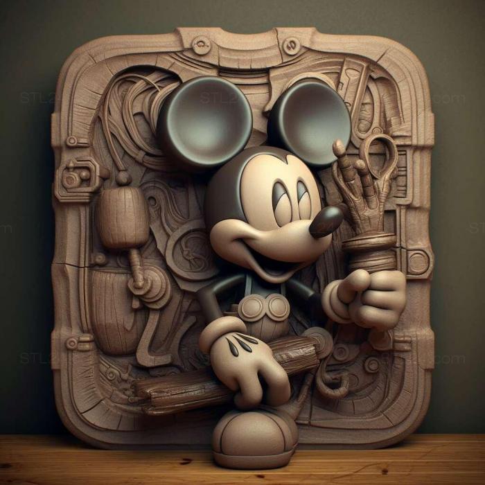Games (Epic Mickey 4, GAMES_5464) 3D models for cnc